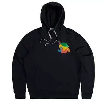 Толстовка Jw Anderson Lemon Print Hoodie JW Anderson, синий