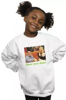 Толстовка «Как дела» Friends, белый