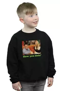 Толстовка «Как дела» Friends, черный