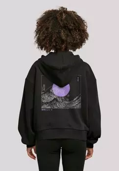 Толстовка KANAGAWA WELLE - Hoodie F4NT4STIC, черный