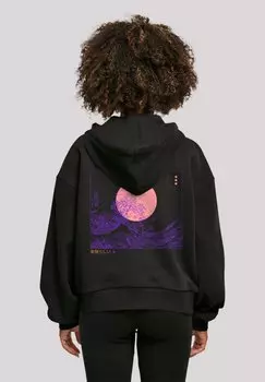 Толстовка KANAGAWA WELLE JAPAN - Hoodie F4NT4STIC, черный