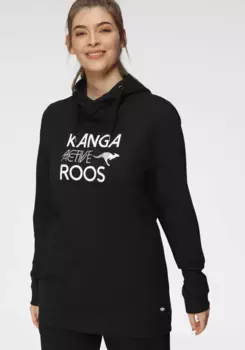 Толстовка KangaROOS, большие размеры, черный