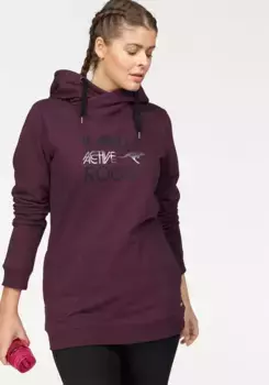 Толстовка KangaROOS, большие размеры, цвет Aubergine