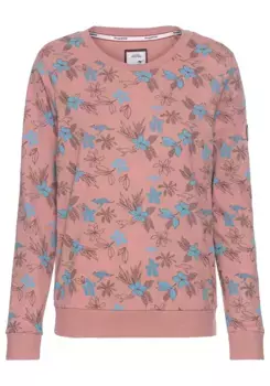 Толстовка KangaROOS с цветочным принтом - НОВЫЕ ЦВЕТА, малиновый