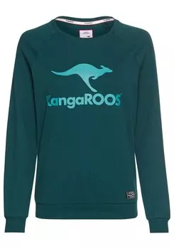 Толстовка KangaROOS, темно-зеленый