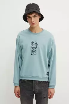 Толстовка Kaotiko, бирюзовый