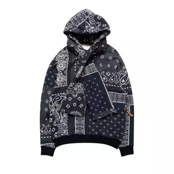 Толстовка Kapital Bandana Kesa Черная