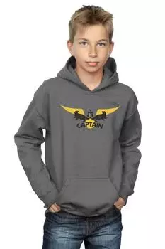 Толстовка «Капитан Хаффлпаффа» Harry Potter, серый
