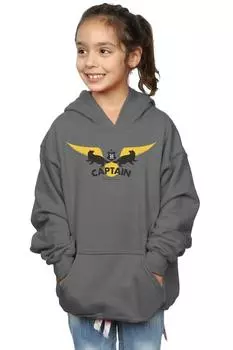 Толстовка «Капитан Хаффлпаффа» Harry Potter, серый