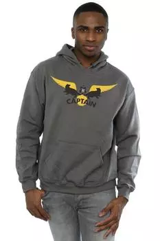 Толстовка «Капитан Хаффлпаффа» Harry Potter, серый