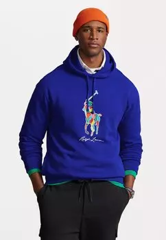 Толстовка КАПЮШОН С ДЛИННЫМ РУКАВОМ Polo Ralph Lauren Big & Tall, сапфировая звезда