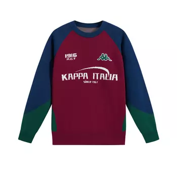Толстовка KAPPA 1916 унисекс многоцветная, красный