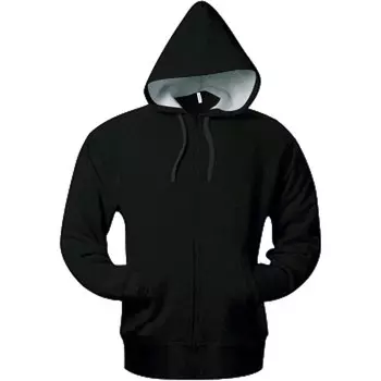 Толстовка Kariban Hooded Kangaroo Pockets, черный