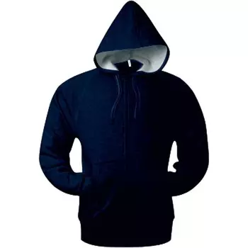 Толстовка Kariban Hooded Kangaroo Pockets, синий