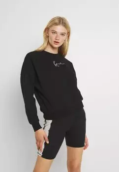 Толстовка Karl Kani SMALL SIGNATURE CREW, цвет Black
