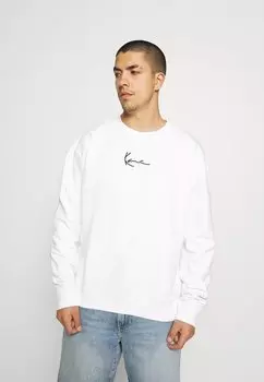 Толстовка Karl Kani SMALL SIGNATURE CREW, цвет White