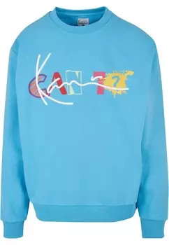 Толстовка Karl Kani, светло-синий