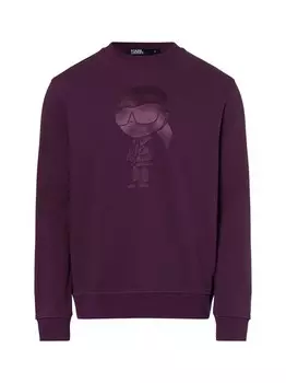 Толстовка Karl Lagerfeld, фиолетовый