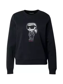 Толстовка Karl Lagerfeld IKON, черный