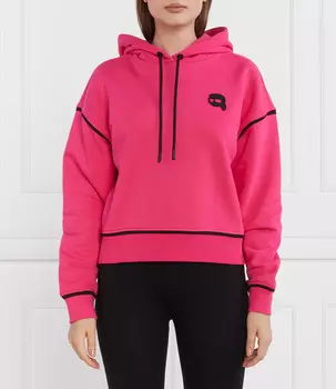 Толстовка Karl Lagerfeld ikonik 2.0 hoodie Regular Fit, роза