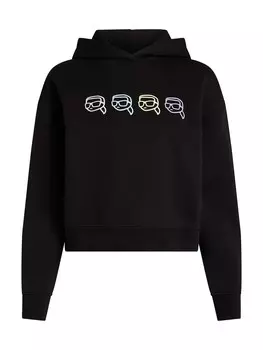Толстовка Karl Lagerfeld IKONIK, черный