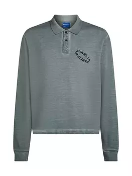 Толстовка KARL LAGERFELD JEANS, базальтовый серый