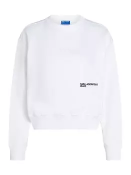 Толстовка KARL LAGERFELD JEANS, белый