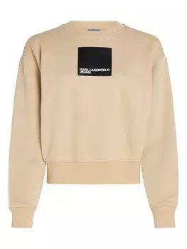Толстовка KARL LAGERFELD JEANS, бежевый