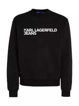 Толстовка KARL LAGERFELD JEANS, черный