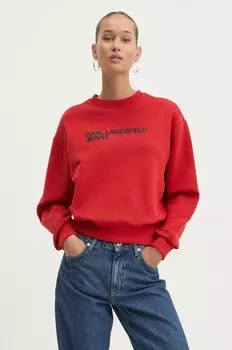 Толстовка Karl Lagerfeld Jeans, красный