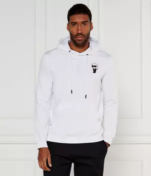 Толстовка Karl Lagerfeld Regular Fit, белый