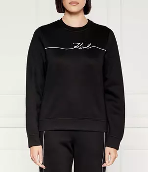 Толстовка Karl Lagerfeld Regular Fit, черный