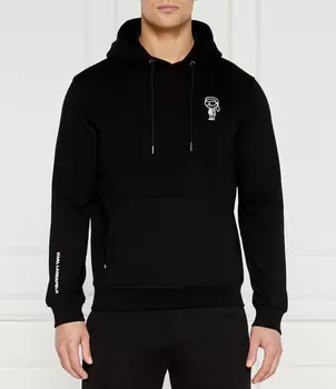 Толстовка Karl Lagerfeld Regular Fit, черный