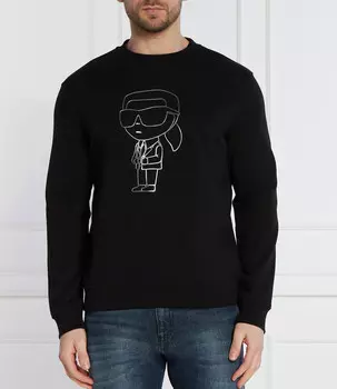 Толстовка Karl Lagerfeld Regular Fit, черный