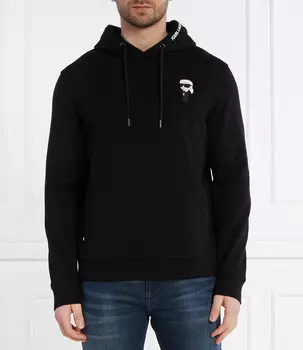 Толстовка Karl Lagerfeld Regular Fit, черный