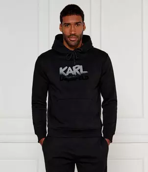 Толстовка Karl Lagerfeld Regular Fit, черный