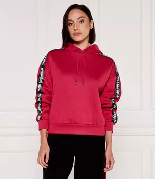 Толстовка Karl Lagerfeld Regular Fit, фуксия