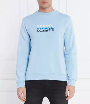 Толстовка Karl Lagerfeld Regular Fit, синий