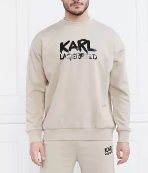 Толстовка Karl Lagerfeld Regular Fit, желтый / черный