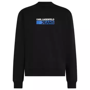 Толстовка Karl Lagerfeld Regular Logo, черный