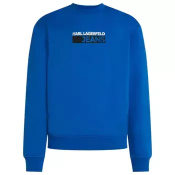 Толстовка Karl Lagerfeld Regular Logo, синий