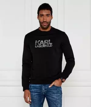 Толстовка Karl Lagerfeld с логотипом, черный