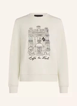 Толстовка Karl Lagerfeld x Jorge Parra Karl Lagerfeld, бежевый