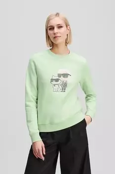 Толстовка Karl Lagerfeld, зеленый