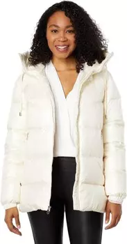 Толстовка Kate Spade New York Hooded Zip Front Down, кремовый