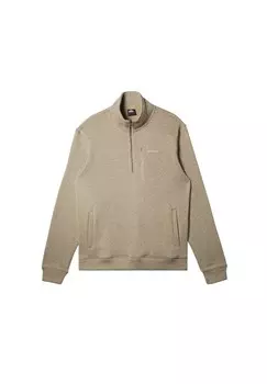 Толстовка KELLER MIT HALBREISSVERSCHLUSS Quiksilver, бежевый