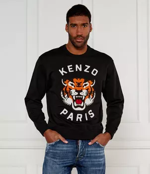 Толстовка Kenzo Oversize fit, черный