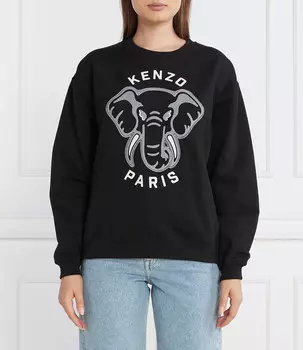 Толстовка Kenzo Regular Fit, черный