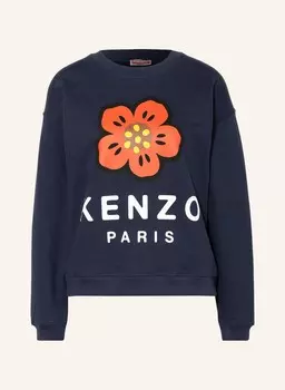 Толстовка KENZO, темно-синий