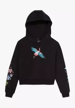 Толстовка KIDS CRANE CROPPED HOODY Mister Tee, цвет black